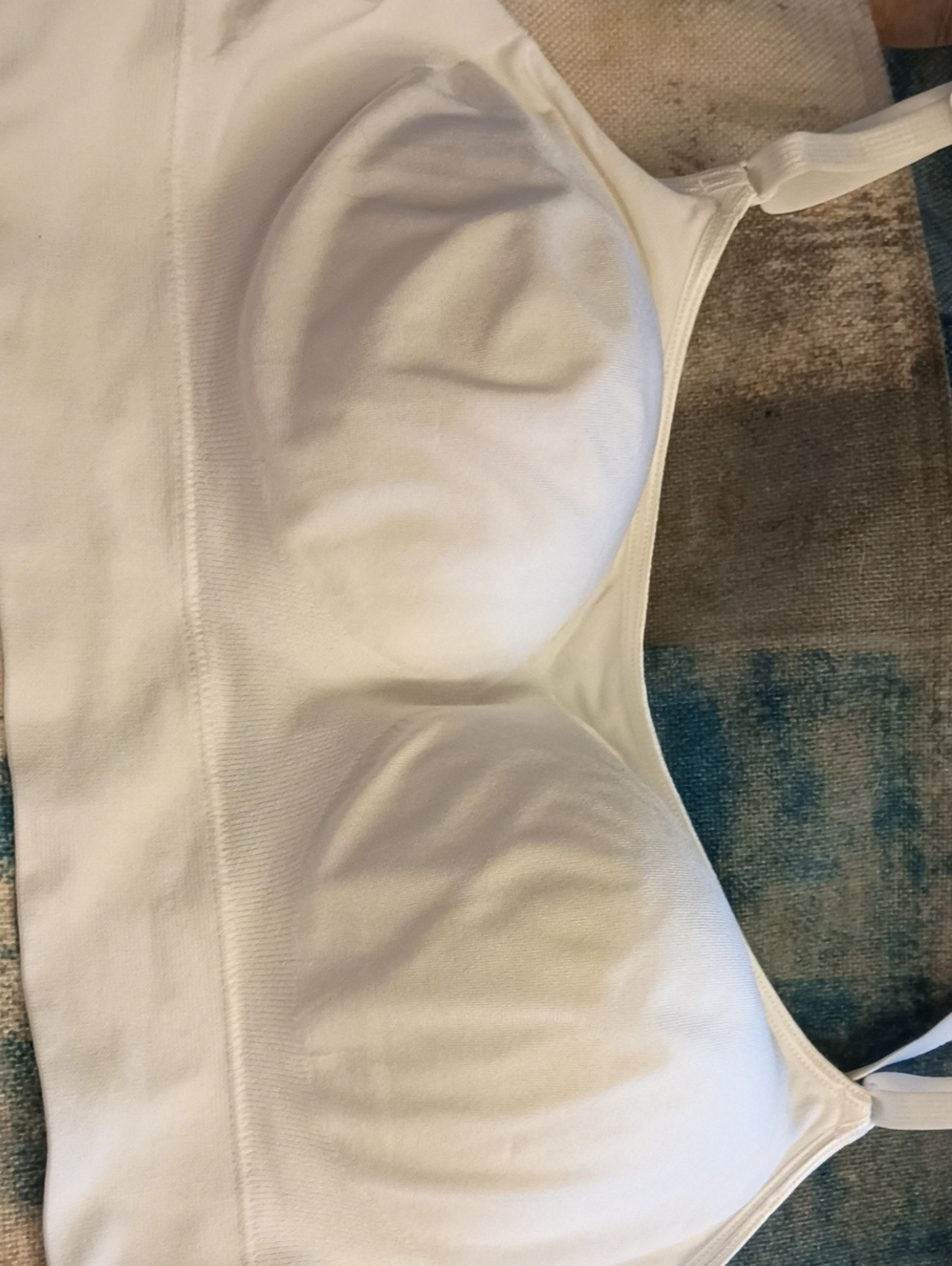 Warners Bra Size XL, White, Light Padding, NWOT